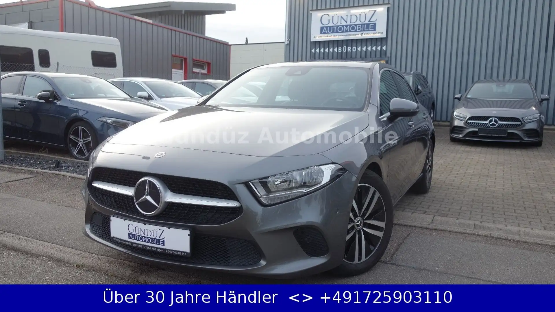 Mercedes-Benz A 220 d 8G-DCT Progressive*AMBIENTE*KAMERA*LEDER Gris - 1