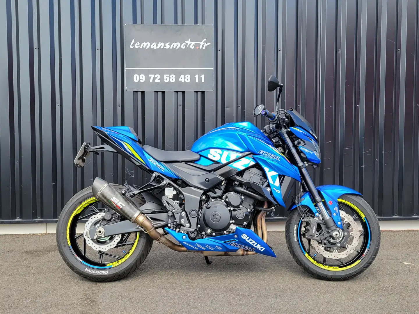 Suzuki GSX-S 750 Bleu - 1
