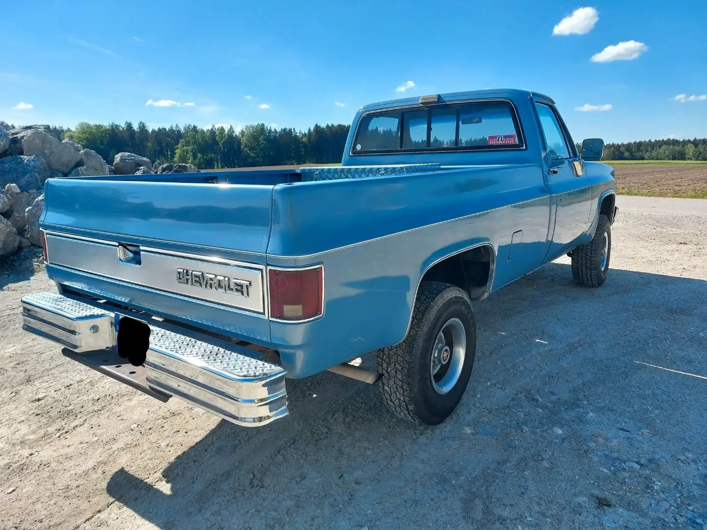 Chevrolet K30 K10 Silverado 4x4 Blu/Azzurro - 2