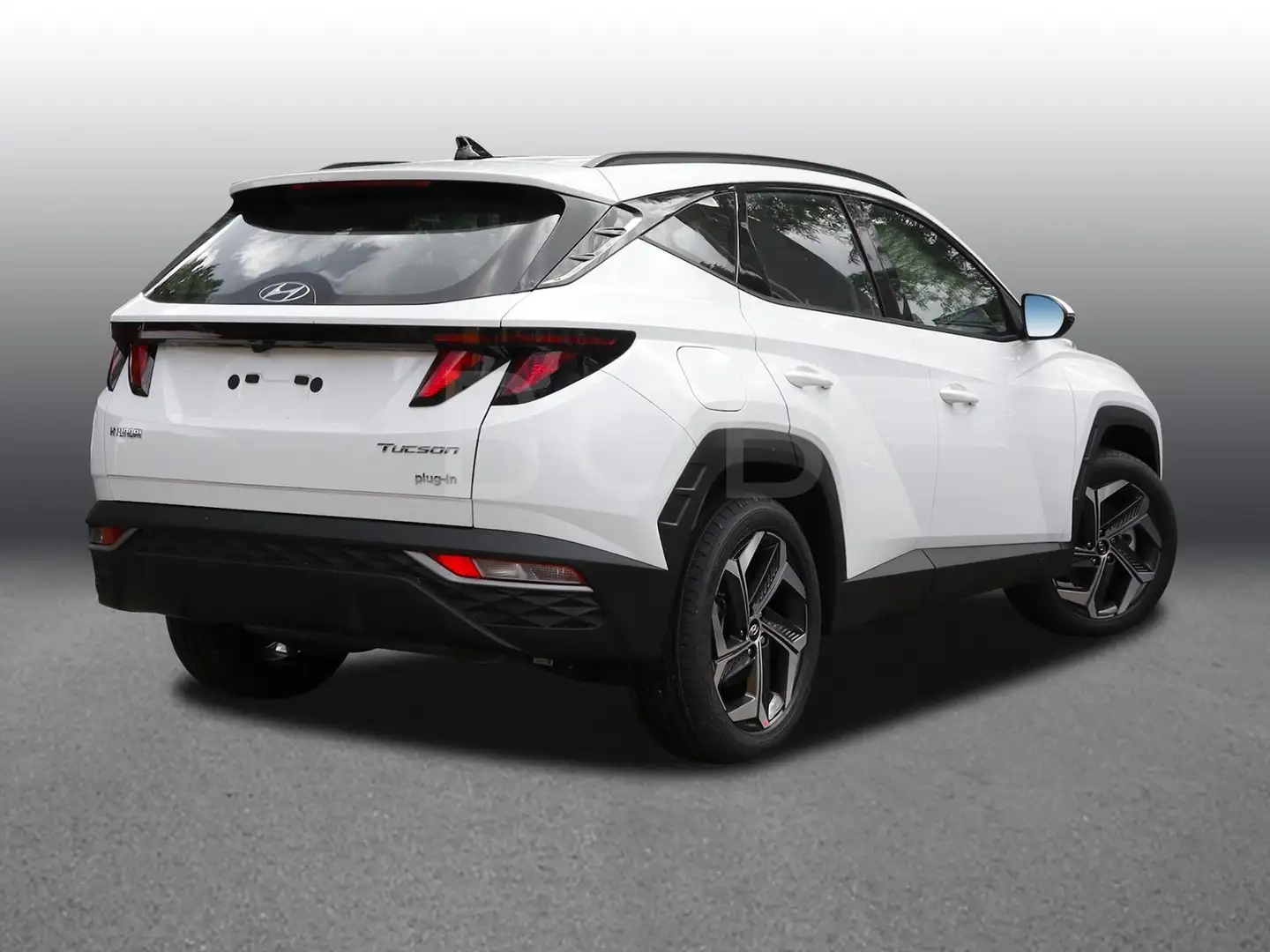 Hyundai TUCSON Plug-In 4WD 8-fach bereift AHK NAVI SHZ Weiß - 2