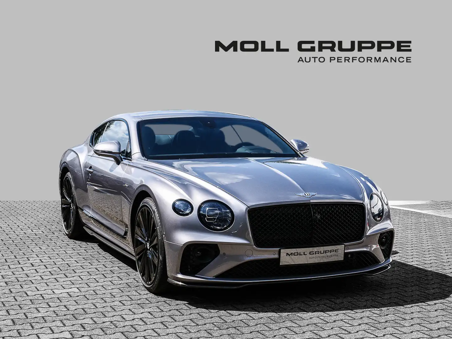 Bentley Continental GT W12 Speed, Silver Tempest Silver - 1