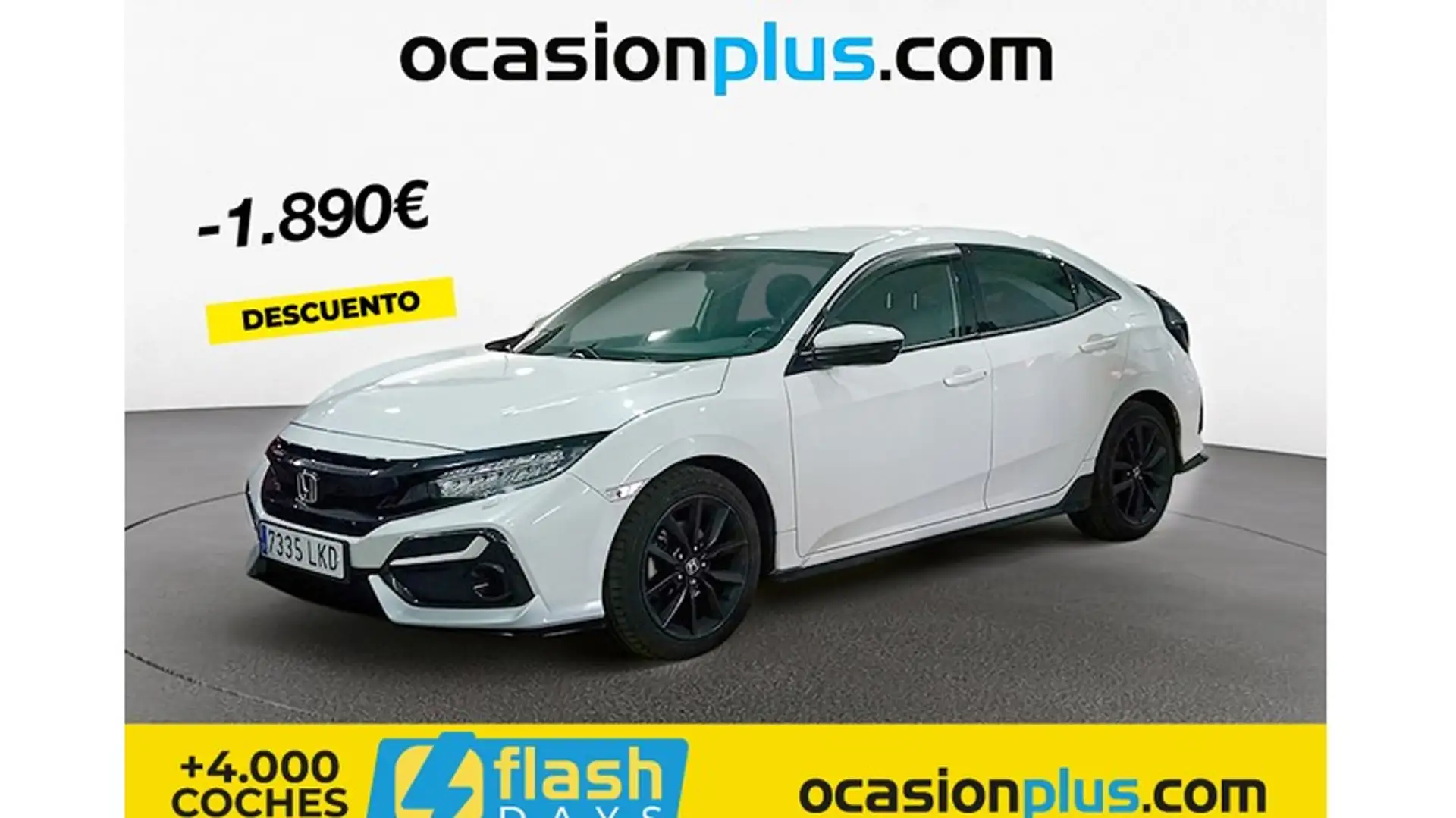 Honda Civic 1.0 VTEC Turbo Comfort Sport Line Blanco - 1