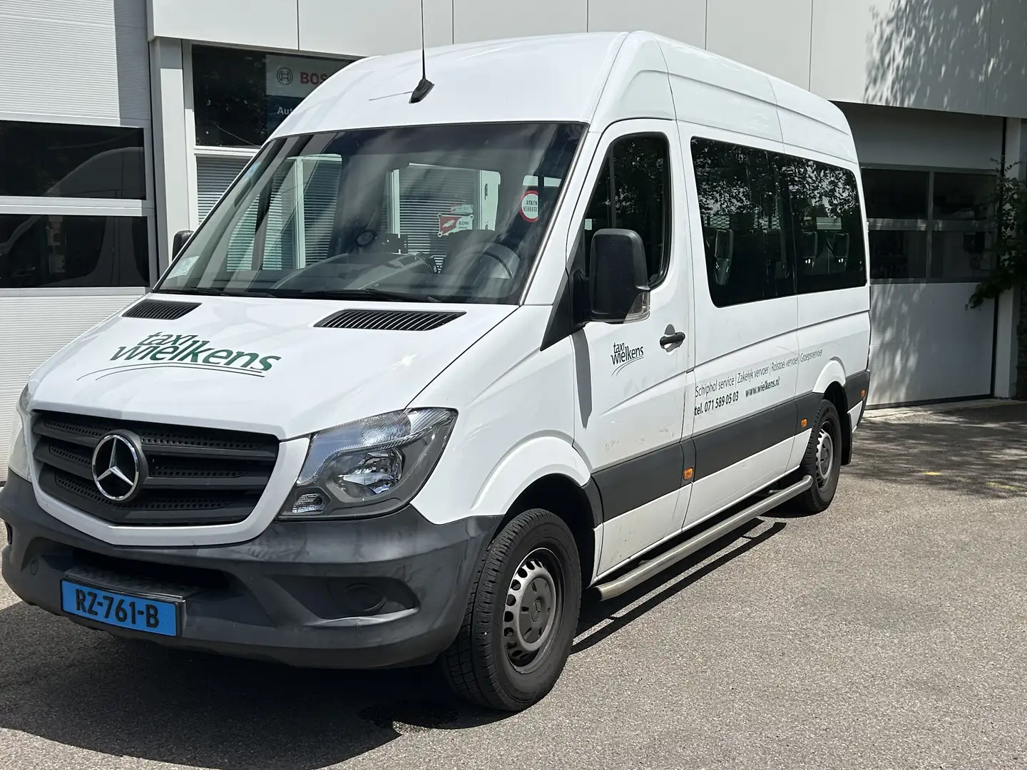 Mercedes-Benz Sprinter Sprinter 316 NGT 1.8 9-persoons Rolstoelbus Wit - 1