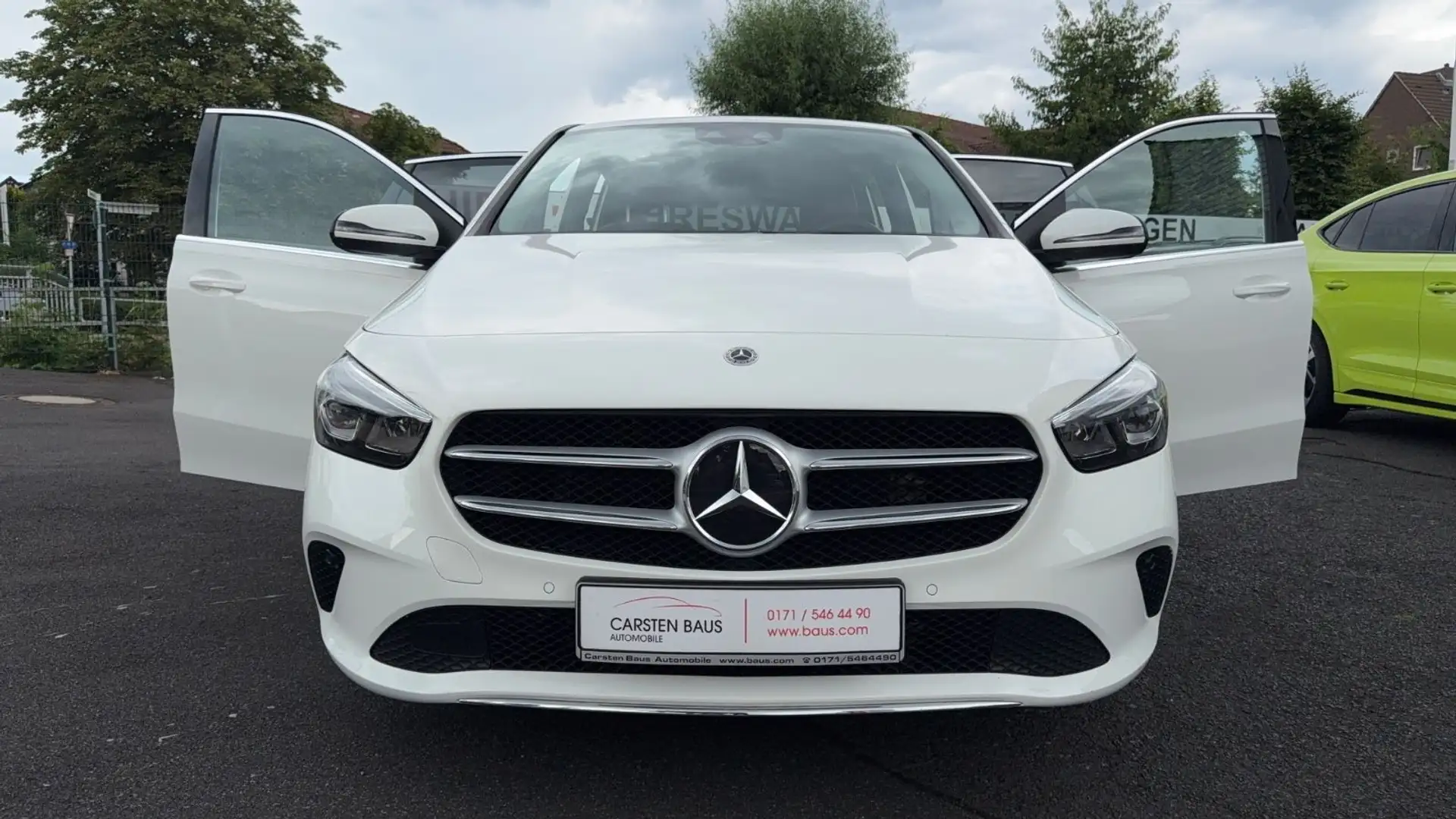 Mercedes-Benz B 180 / incl. Garantie / 2 Jahre HU & AU frei / Weiß - 1