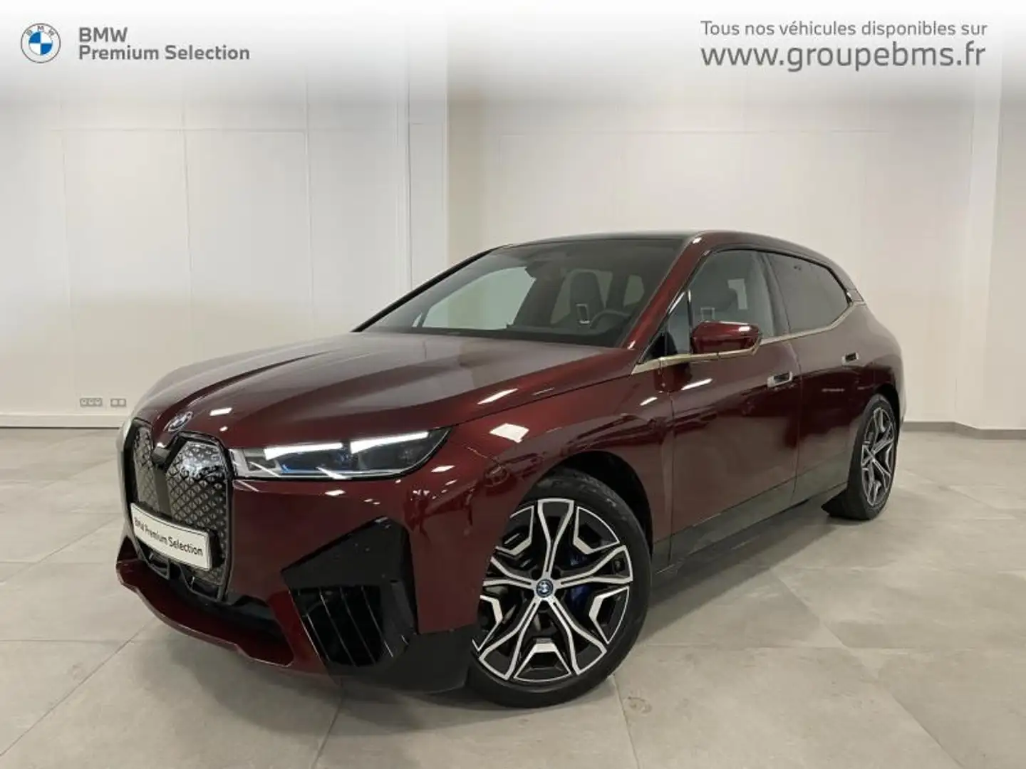 BMW iX xDrive40 326ch Rouge - 1