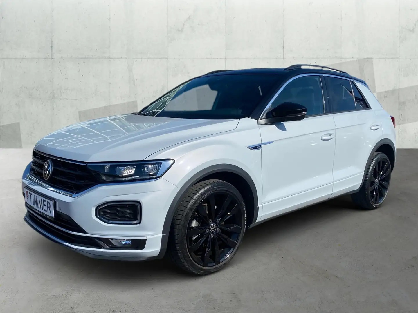 Volkswagen T-Roc 1.5 TSI DSG R-LINE *LED *PANO *19" *RKAM *ACC *AL Blanc - 2