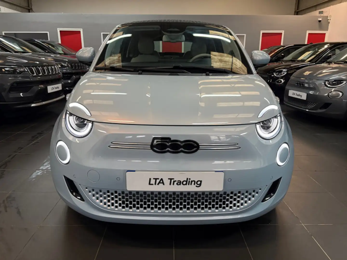 Fiat 500C E 118CH LA PRIMA MY23 Bleu - 2