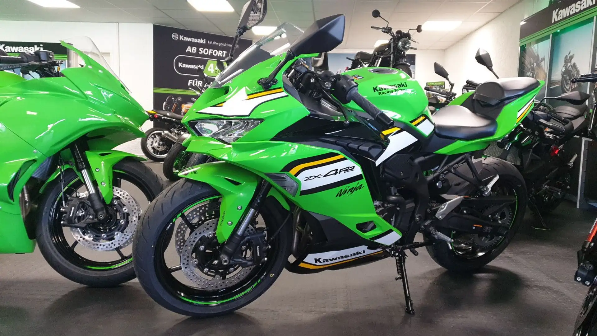 Kawasaki Ninja ZX400 RR   4Jahre Garantie zelena - 2