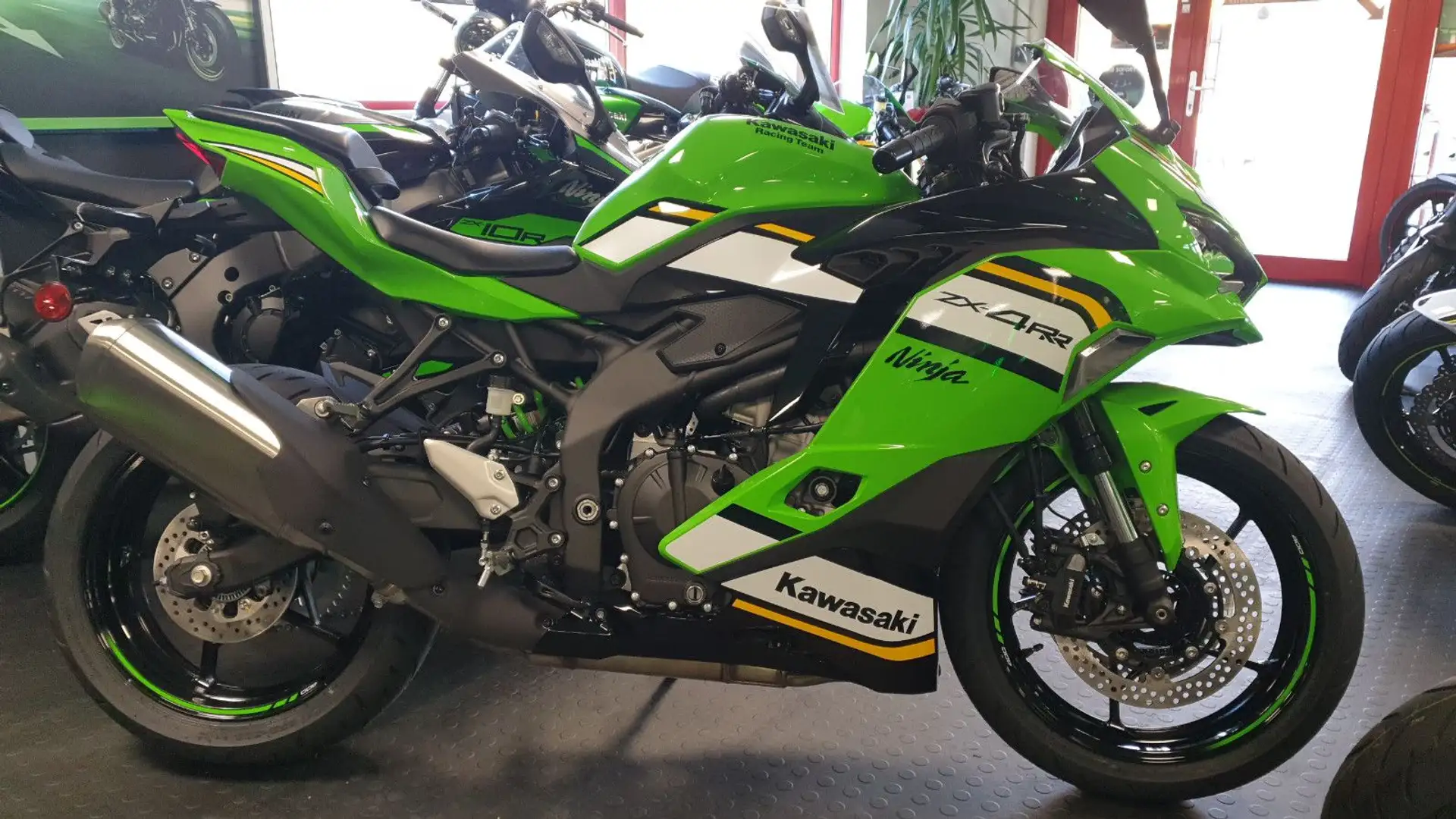 Kawasaki Ninja ZX400 RR   4Jahre Garantie zelena - 1