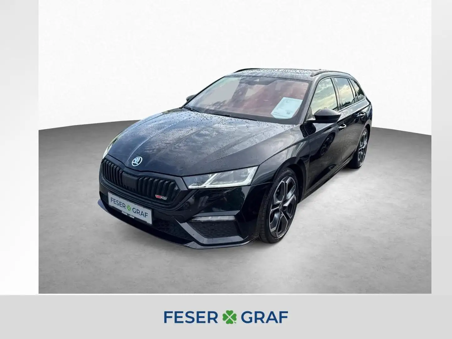 Skoda Octavia RS 2.0TSI DSG AHK,MEMORY,HEAD-UP,STANDHZG. Noir - 1