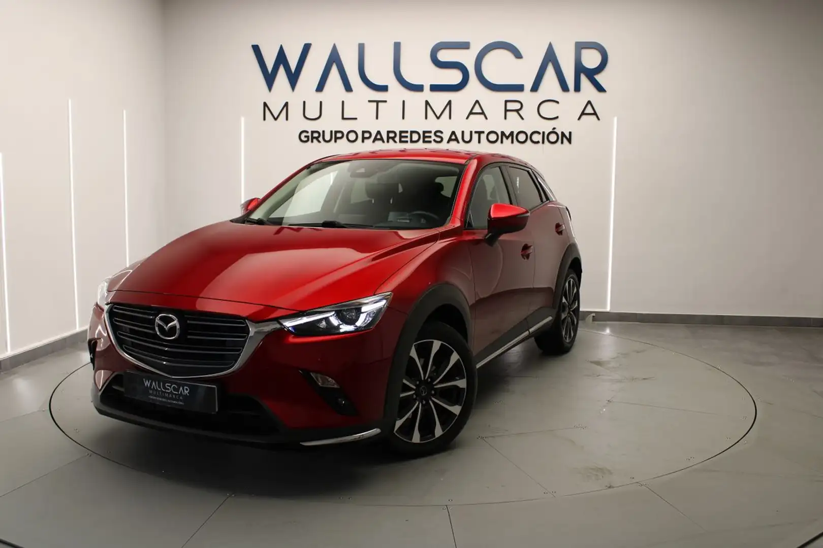 Mazda CX-3 1.8 D 85kW (115CV) 2WD Zenith Rojo - 2
