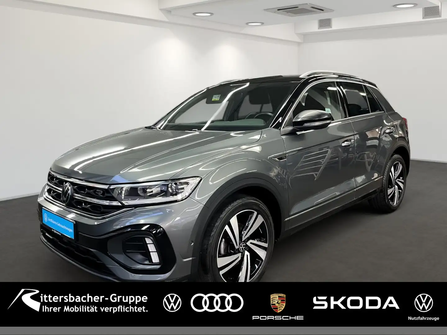 Volkswagen T-Roc R-Line Digital Cockpit Navi LED AHK DAB + Grau - 1