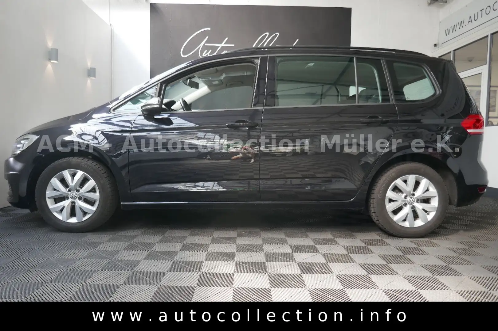 Volkswagen Touran 2.Hand*7-Sitzer*LED*ACC*Navi*Alu*DSG*PDC* Noir - 2