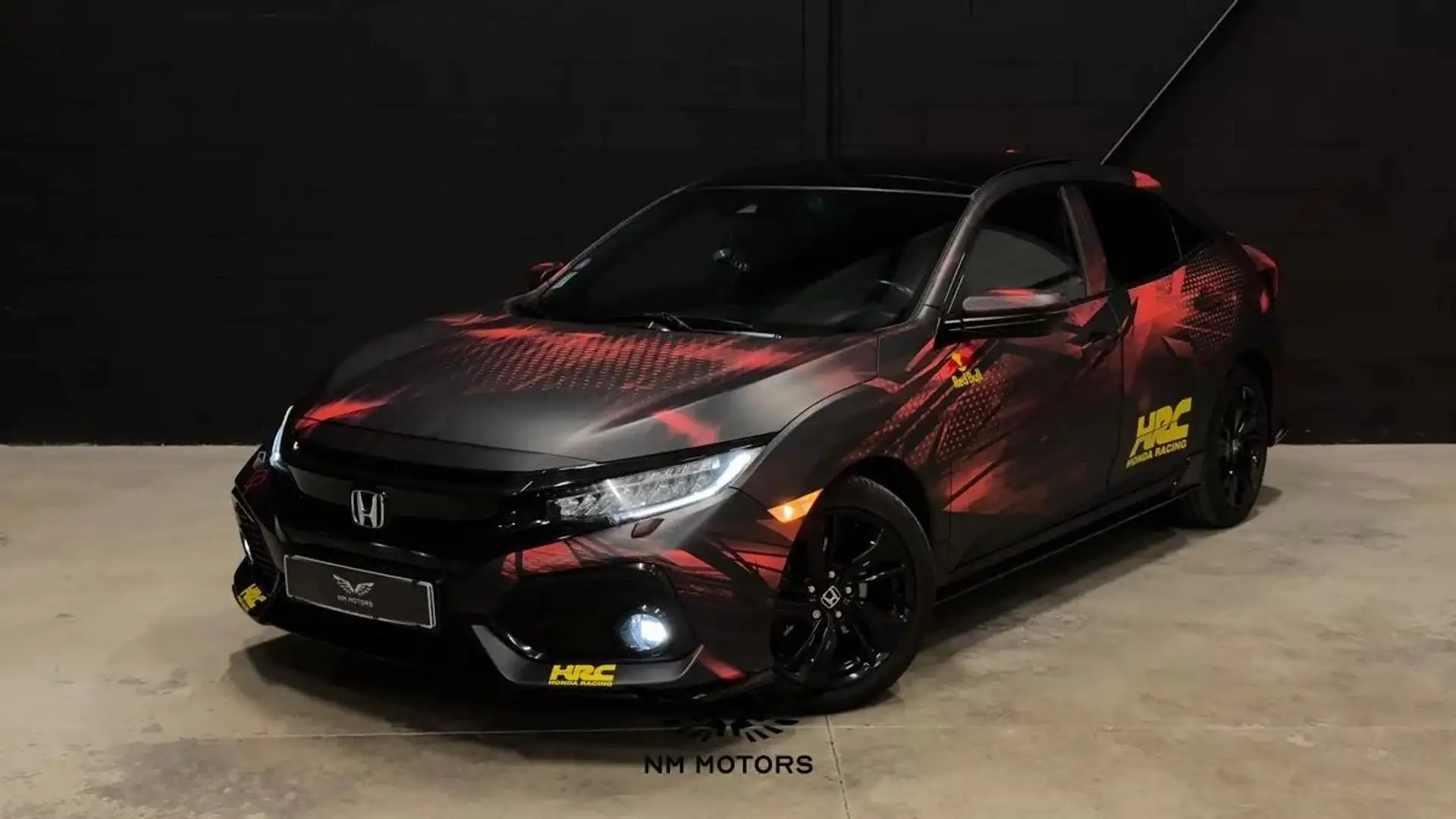 Honda Civic 5 portes 1.5 i-VTEC Turbo CVT 182 CV Sport Plus - Covering Noir - 1