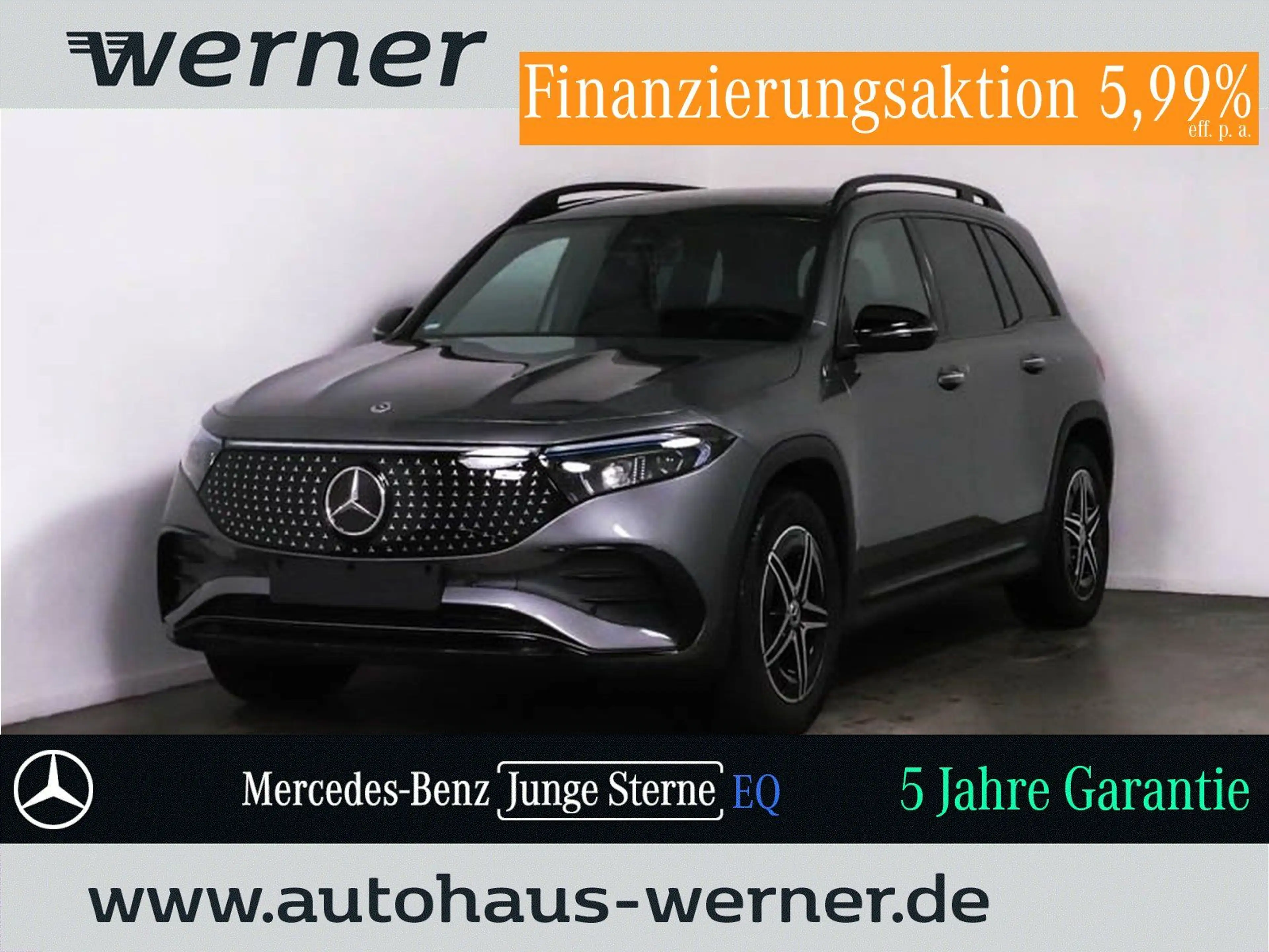 Mercedes-Benz EQB 250 AMG-ADVANCED+ NIGHT AHK FAP PANOR SOUND