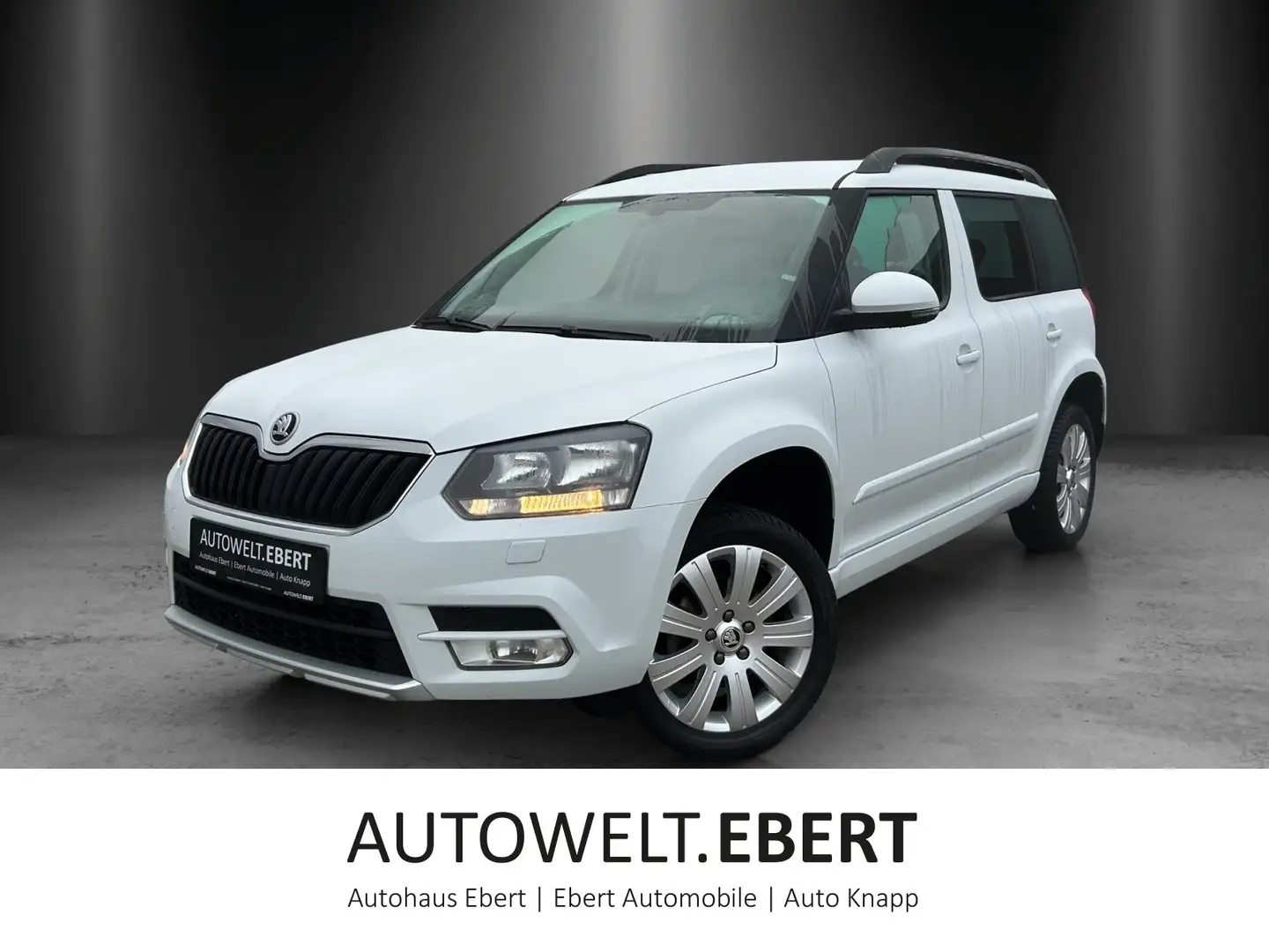 Skoda Yeti 2.0 TDI DSG Style 4x4 Green tec/AHK/GRA/SHZ Weiß - 1