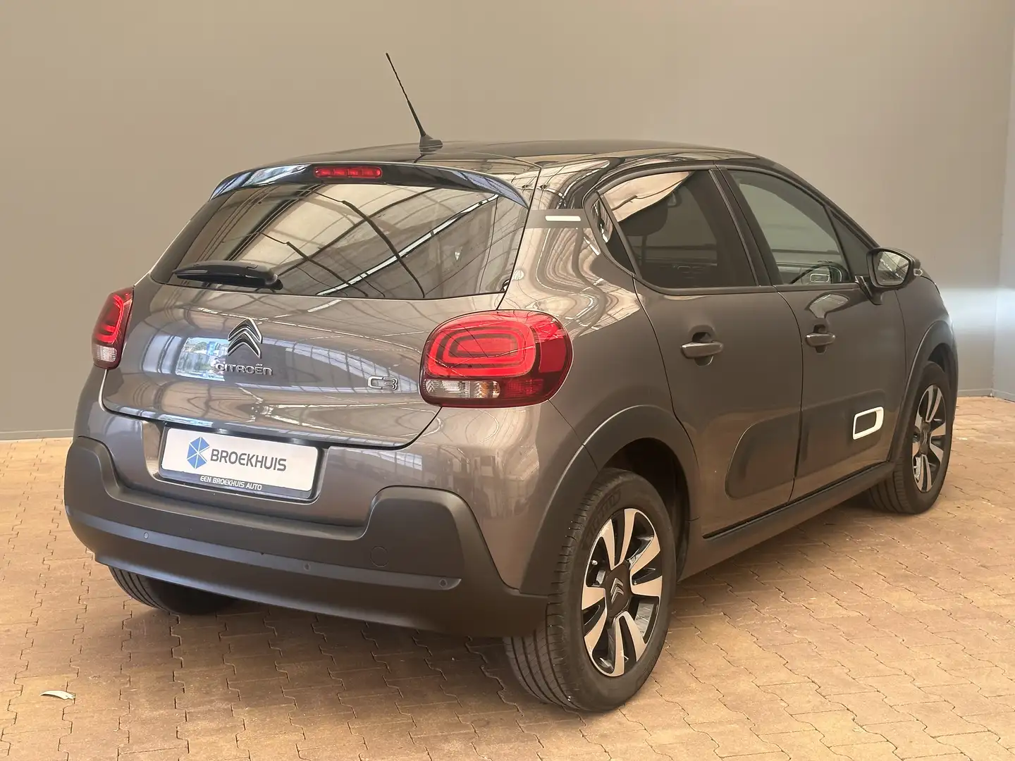 Citroen C3 1.2 PureTech Shine | Airco (automatisch) | Apple C Gris - 2