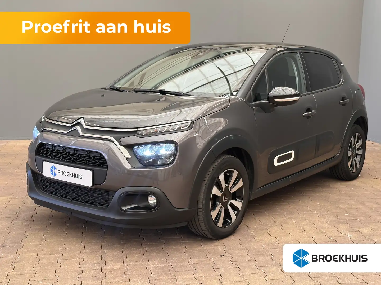 Citroen C3 1.2 PureTech Shine | Airco (automatisch) | Apple C Gris - 1
