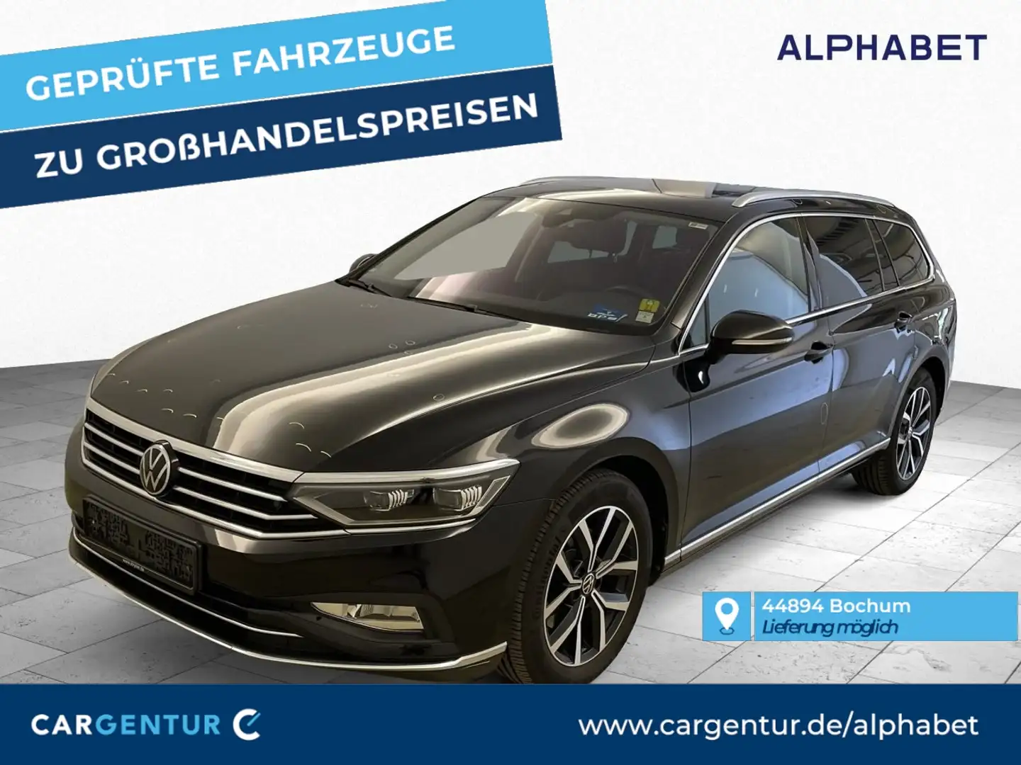 Volkswagen Passat Variant 2.0 TDI Elegance Matrix Pano Black - 1