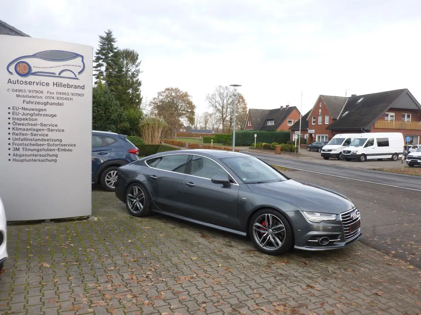 Audi A7 Sportback 3.0 TDI quattro S Line Grau - 1