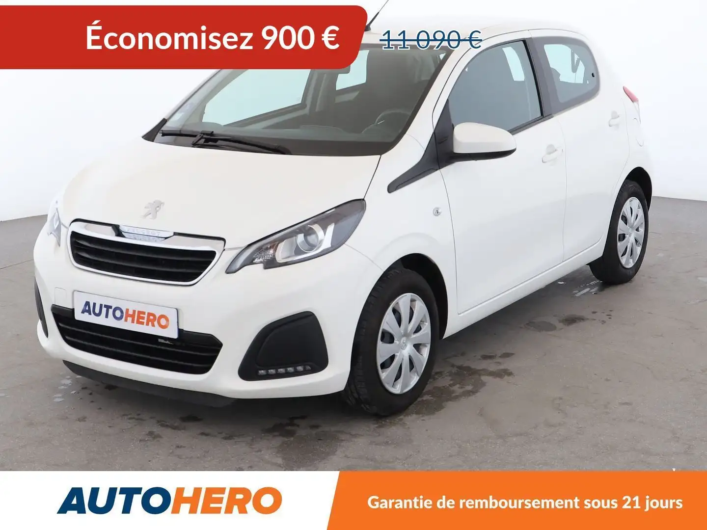 Peugeot 108 1.0 VTi Active Blanc - 1