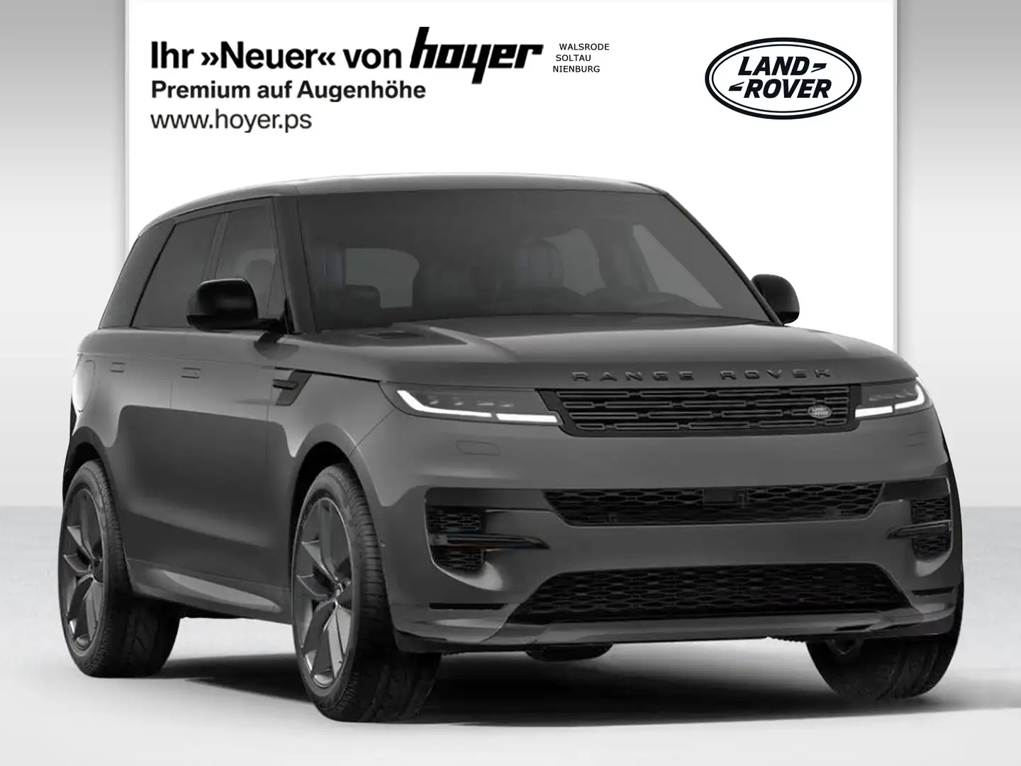 Land Rover Range Rover Sport D300 Dynamic SE Pano AHK HUD Black Design Paket Grau - 1