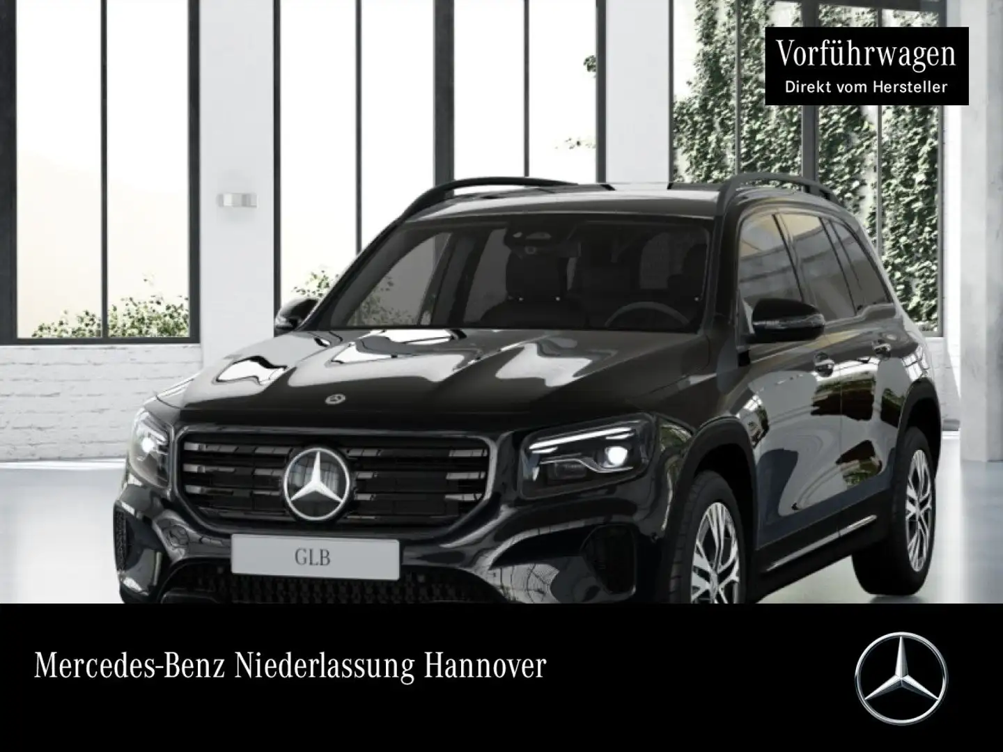 Mercedes-Benz GLB 200 d PROGRESSIVE+NIGHT+PANO+AHK+MULTIBEAM+8G Schwarz - 1