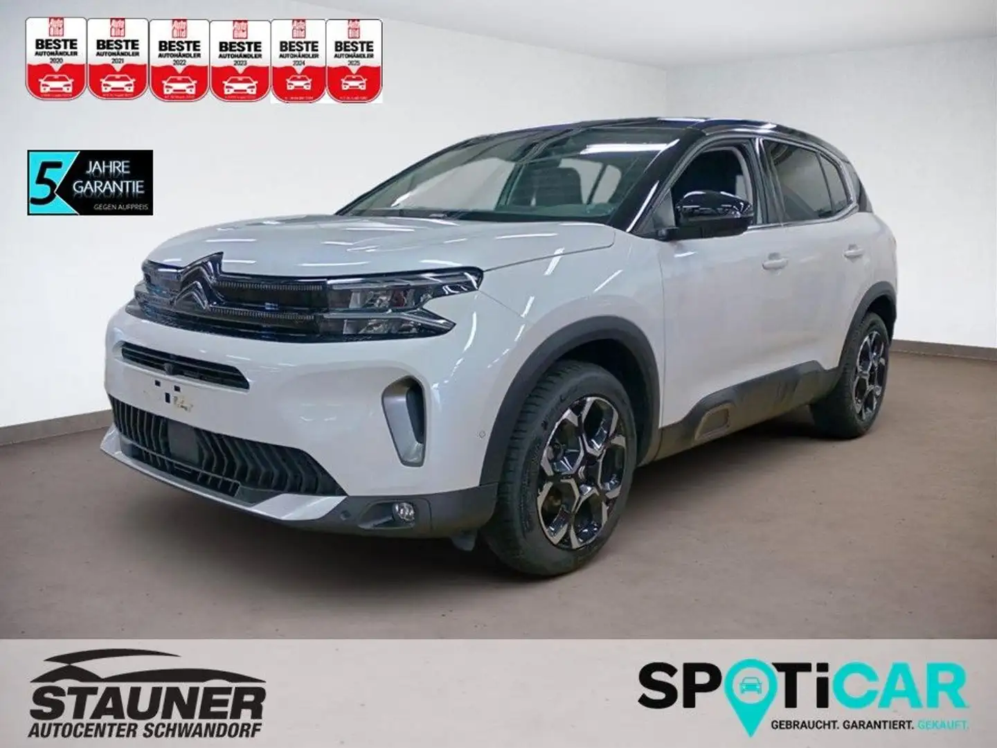 Citroen C5 Aircross PureTech 130 Stop&Start MAX *ALCANT* Weiß - 1