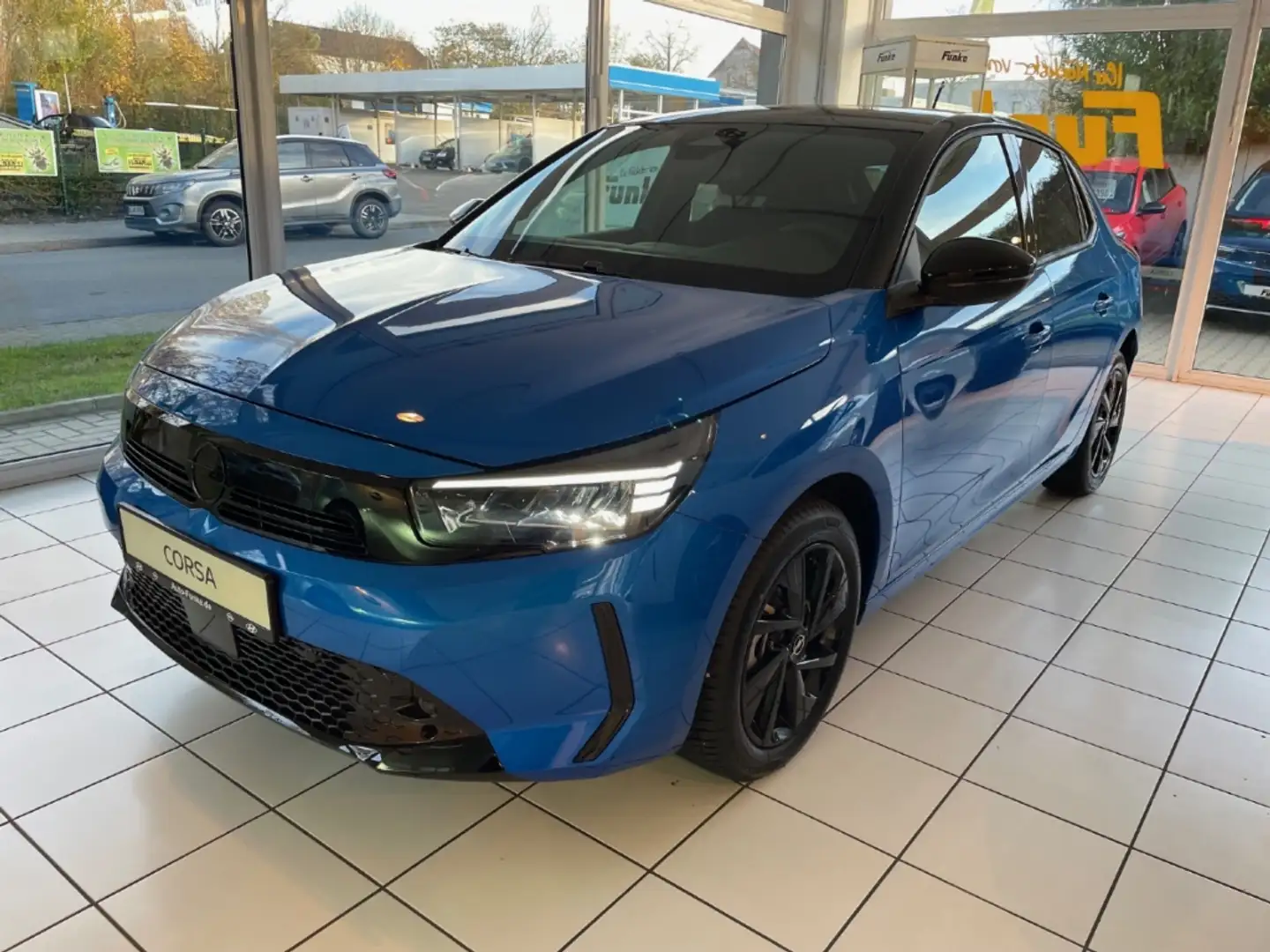 Opel Corsa Yes LED+Sitzhzg+Lenkradhzg+Allwetter+Carplay+DAB Blauw - 1