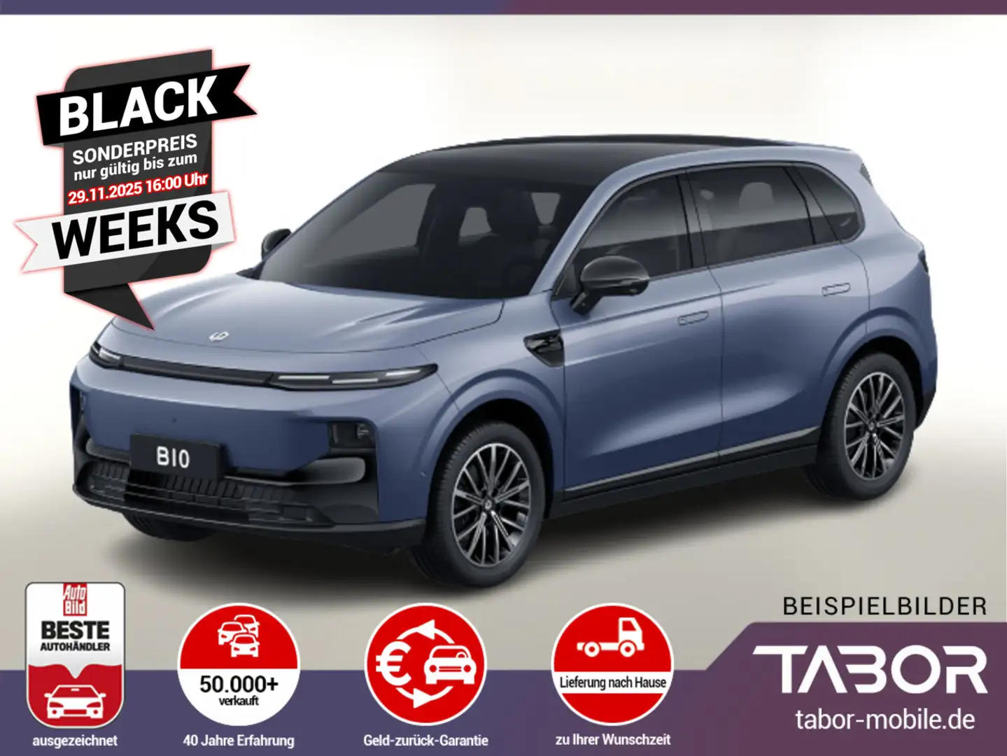 Leapmotor B10 BEV 67,1 kWh Design LED Pano SHZ 18Z 4J.Gar. Blau - 1