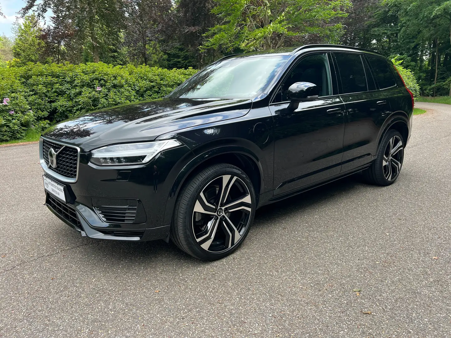 Volvo XC90 T8 AWD R-Design 430PK Polestar HUD Carbon Pano ACC Zwart - 1
