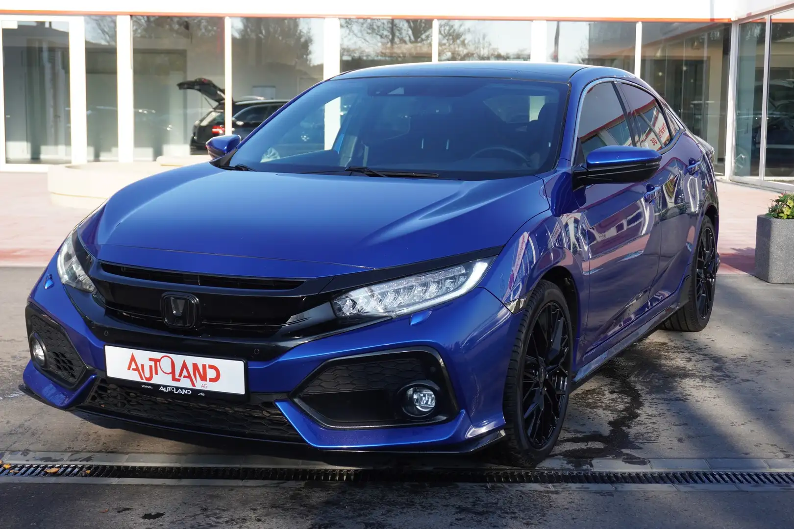 Honda Civic 1.5 Schiebedach Kamera ACC Totwinkel LED Blau - 1