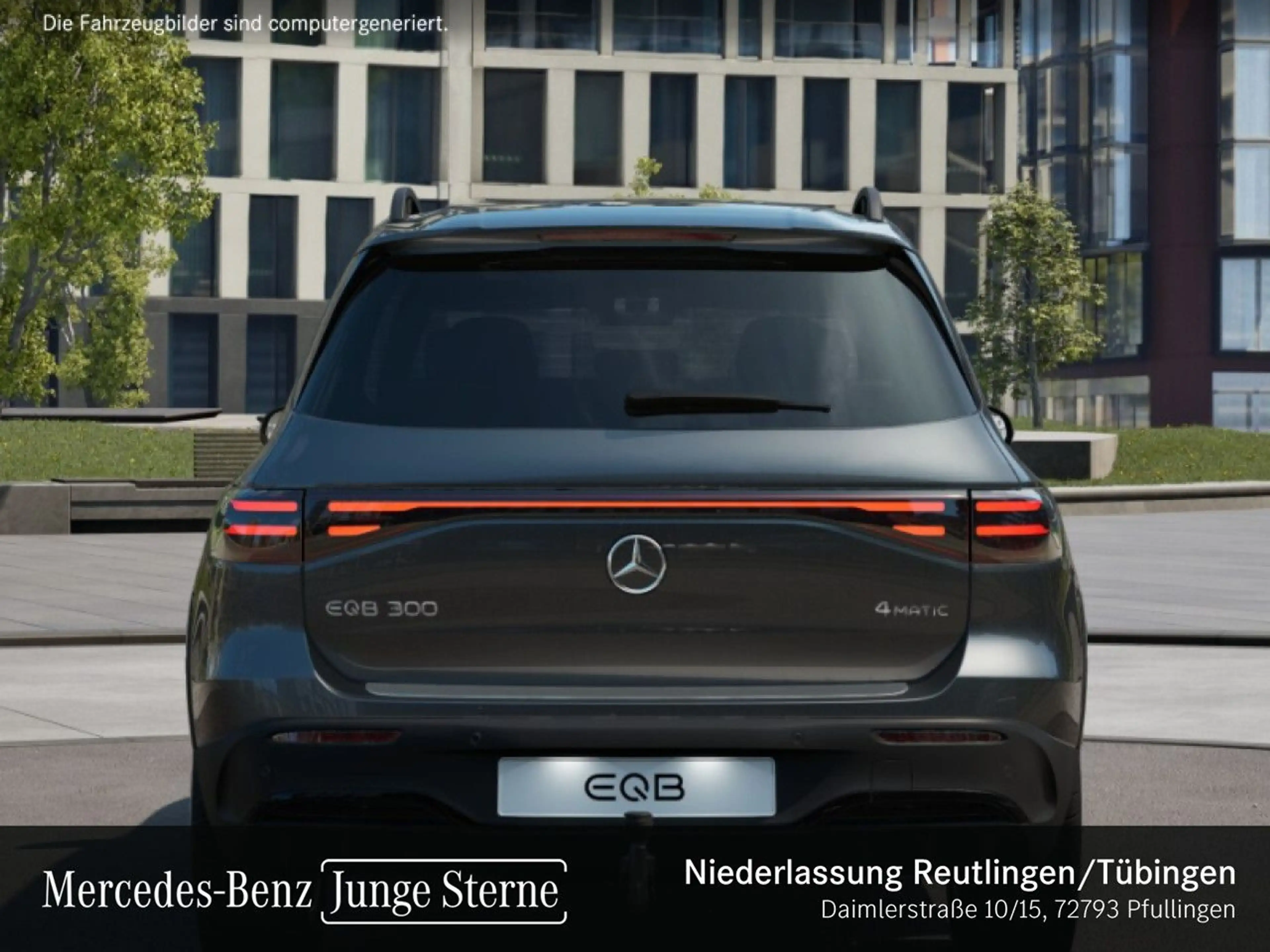 Mercedes-Benz EQB 300 4M AMG+NIGHT+PLUS-PAKET+AHK+PANO+360+SPUR — photo 9