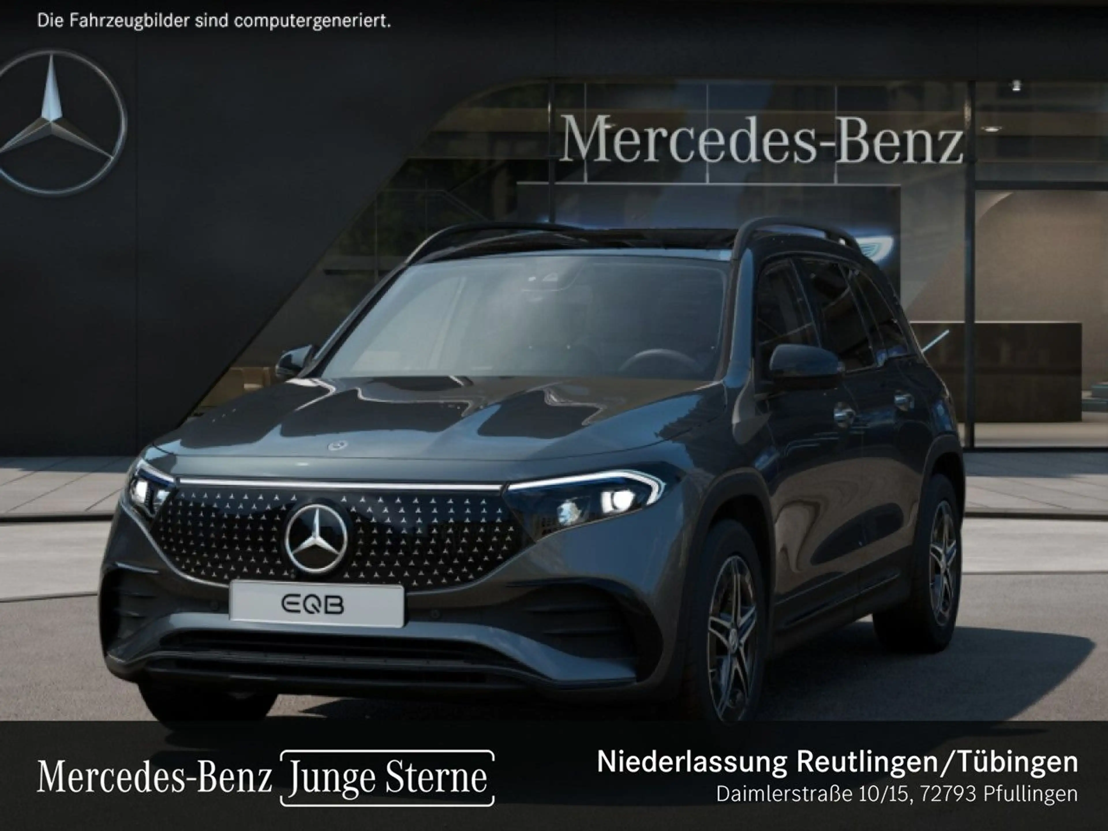 Mercedes-Benz EQB 300 4M AMG+NIGHT+PLUS-PAKET+AHK+PANO+360+SPUR — photo 2