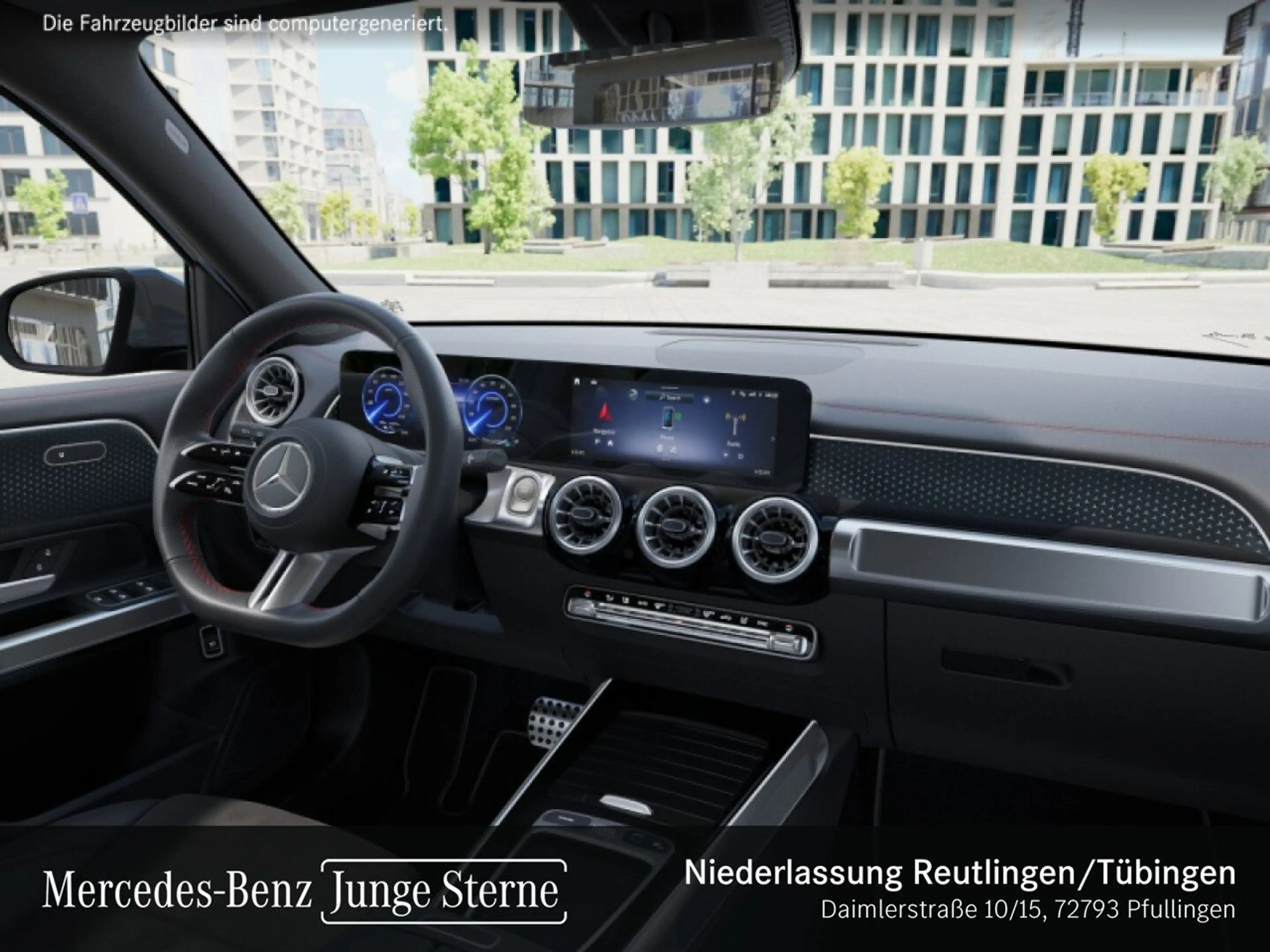 Mercedes-Benz EQB 300 4M AMG+NIGHT+PLUS-PAKET+AHK+PANO+360+SPUR — photo 11