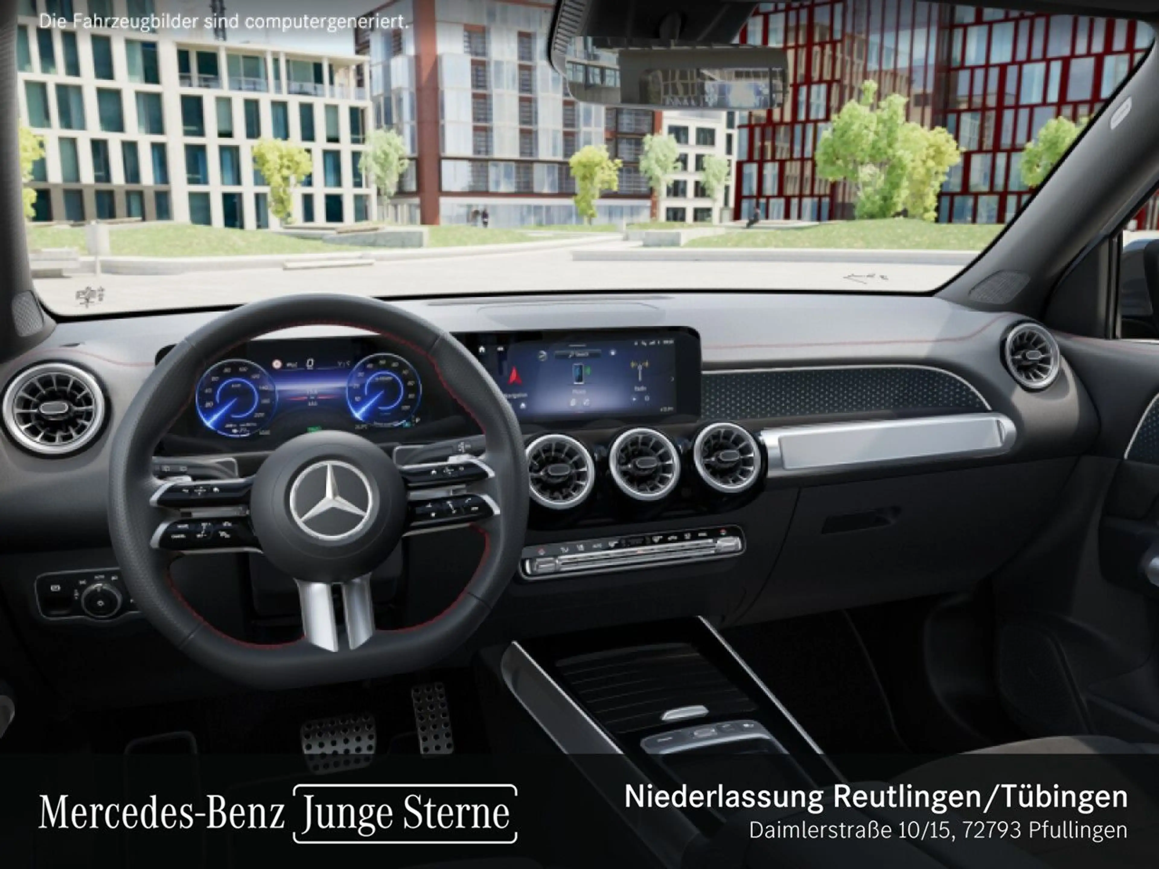 Mercedes-Benz EQB 300 4M AMG+NIGHT+PLUS-PAKET+AHK+PANO+360+SPUR — photo 10