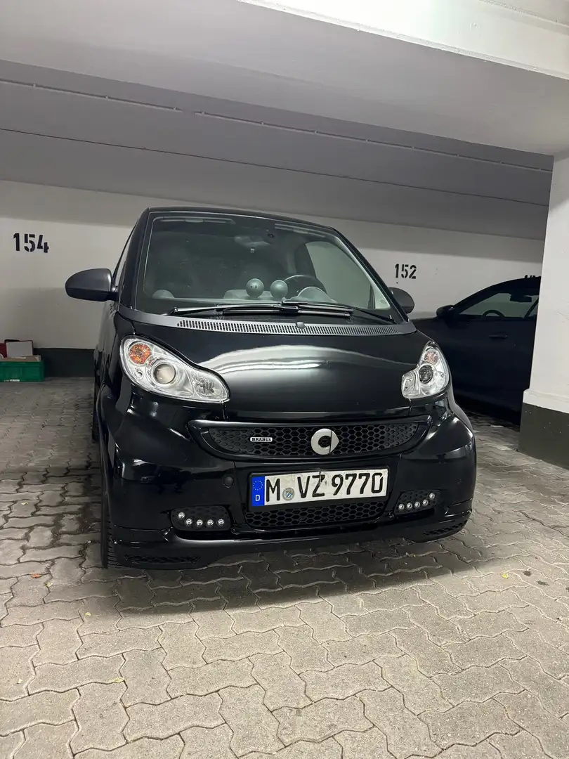 smart brabus fortwo coupe Xclusive Fekete - 2