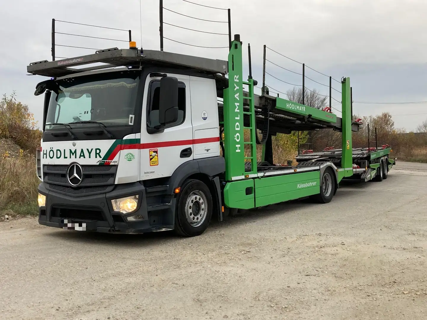 Mercedes-Benz Actros clima,retarder,cabina dubla Grün - 1