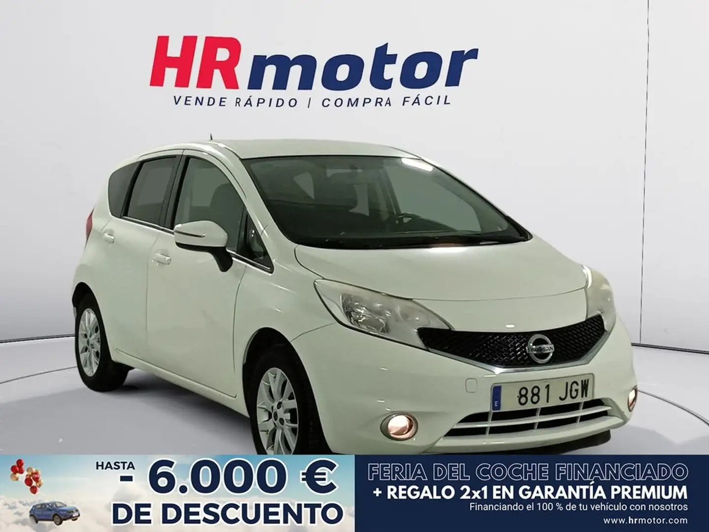 Nissan Note 1.2 Acenta Blanco - 1