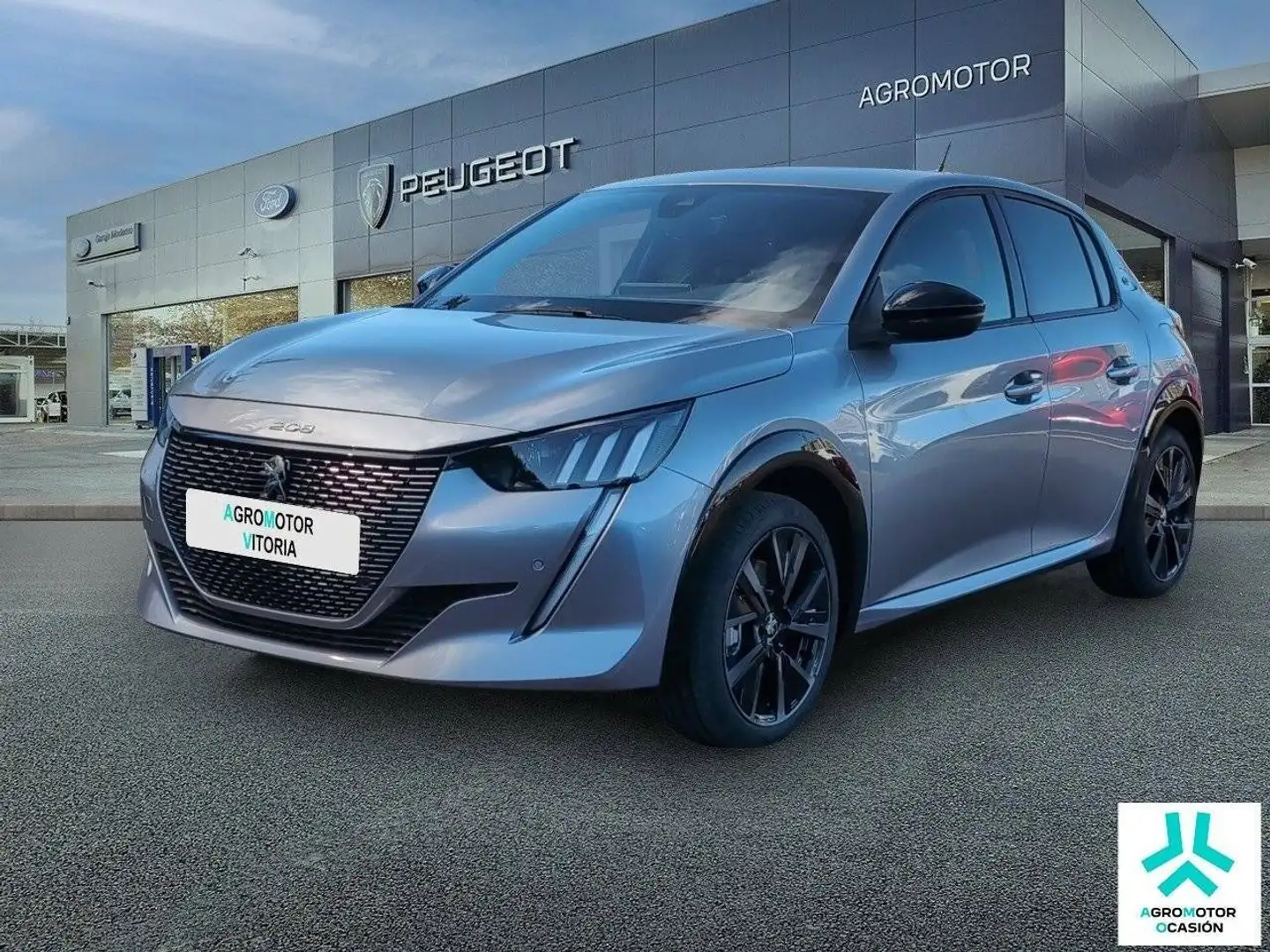 Peugeot 208 GT Eléctrico 136 Gris - 1