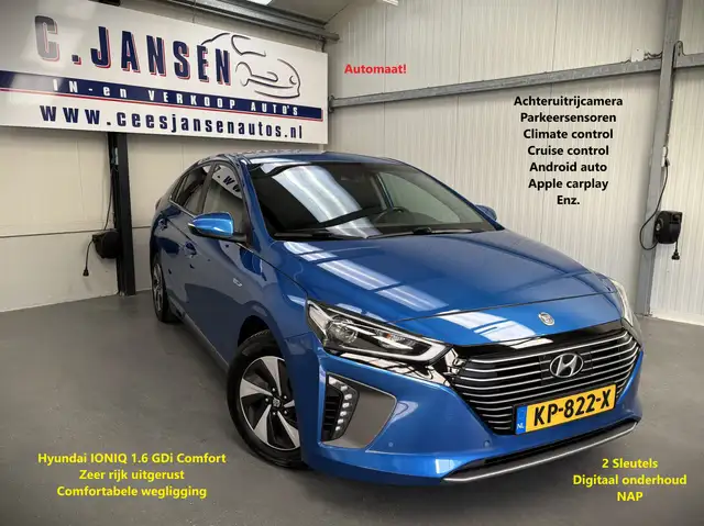 Hyundai IONIQ 1.6 GDi Comfort Prachtige auto! | Achteruitrijcame