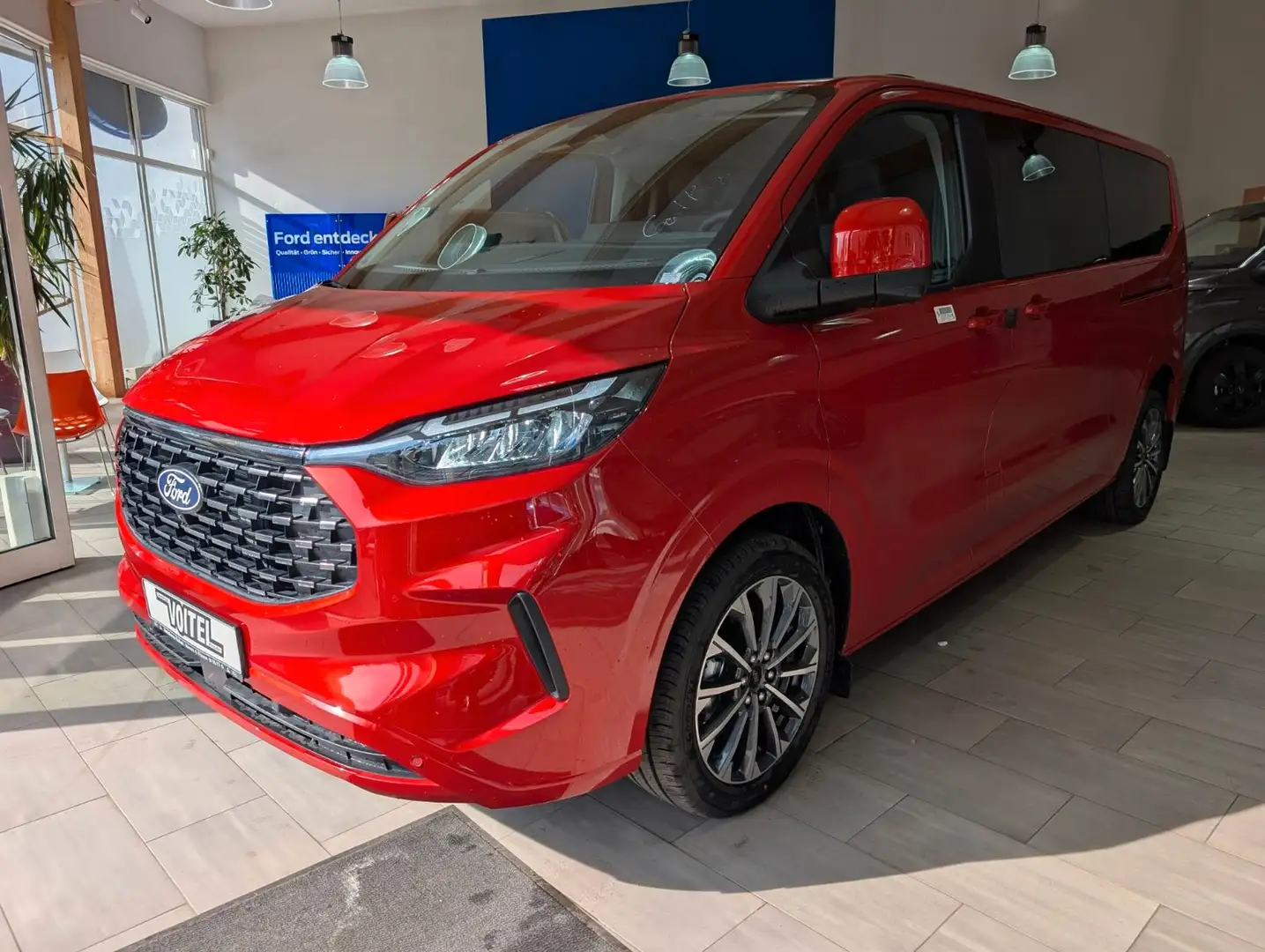 Ford Tourneo Custom 2.0 L2 Tit X AT B&O Standheizung Rot - 1