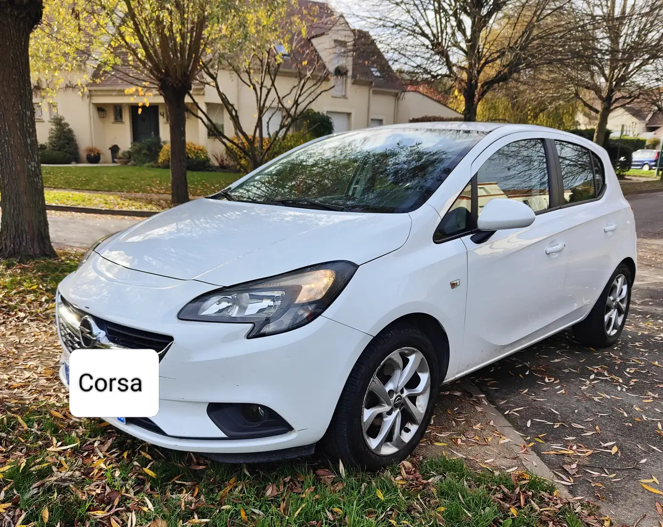 Opel Corsa Corsa 1.4 Turbo 100 ch Start/Stop Play Blanc - 1