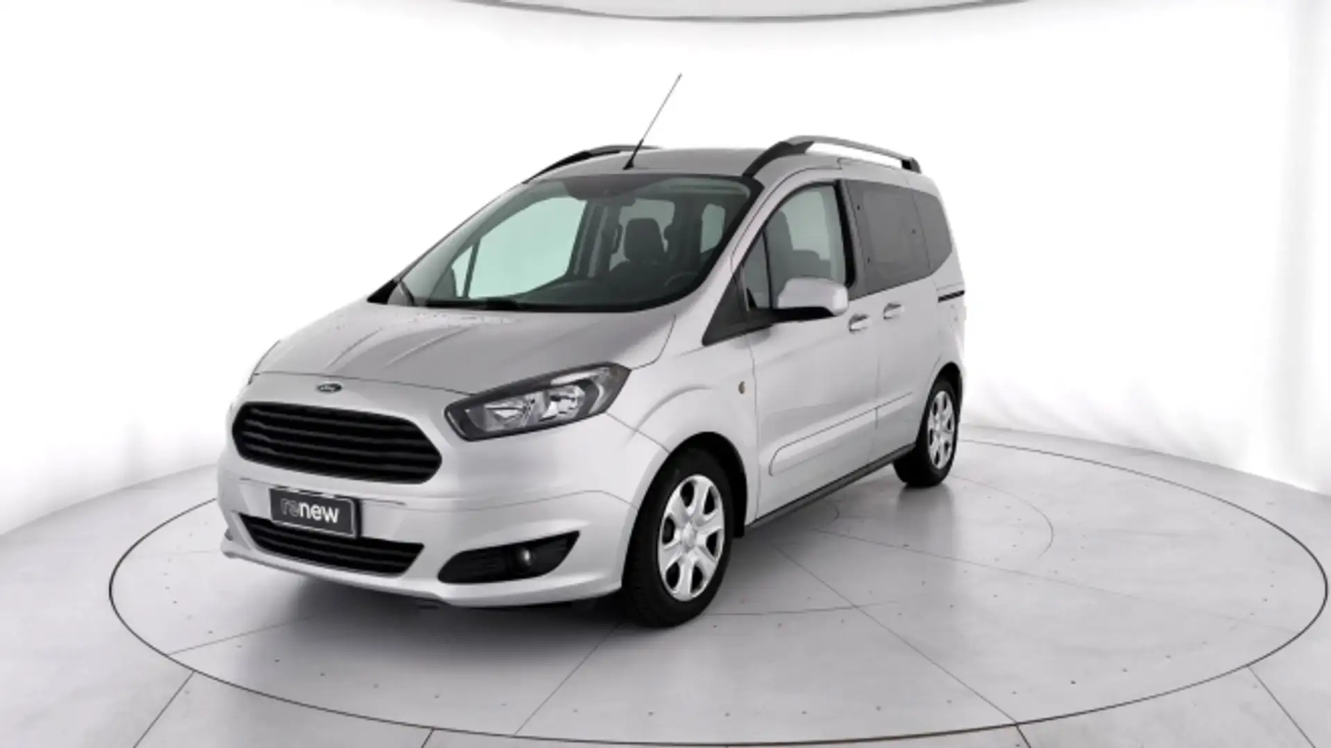 Ford Tourneo Courier tourneo courier 1.0 ecob. 100cv titanium E6 Zilver - 1