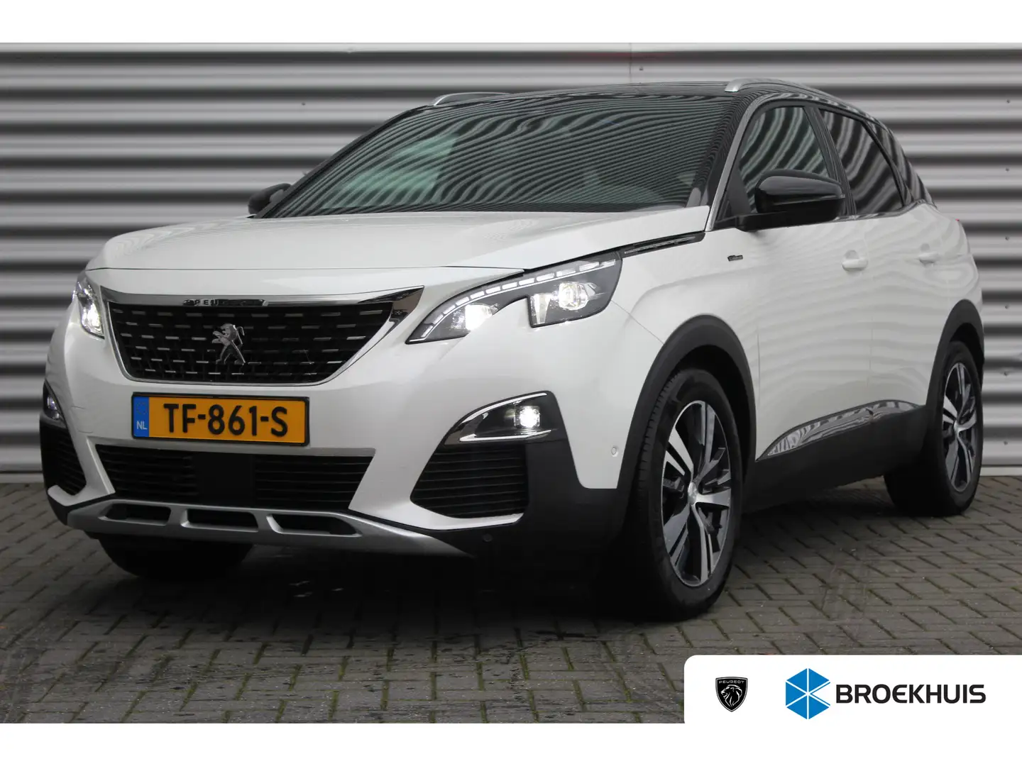 Peugeot 3008 1.6 PURETECH 165PK GT-LINE AUTOMAAT / NAVI / LEDER Wit - 1
