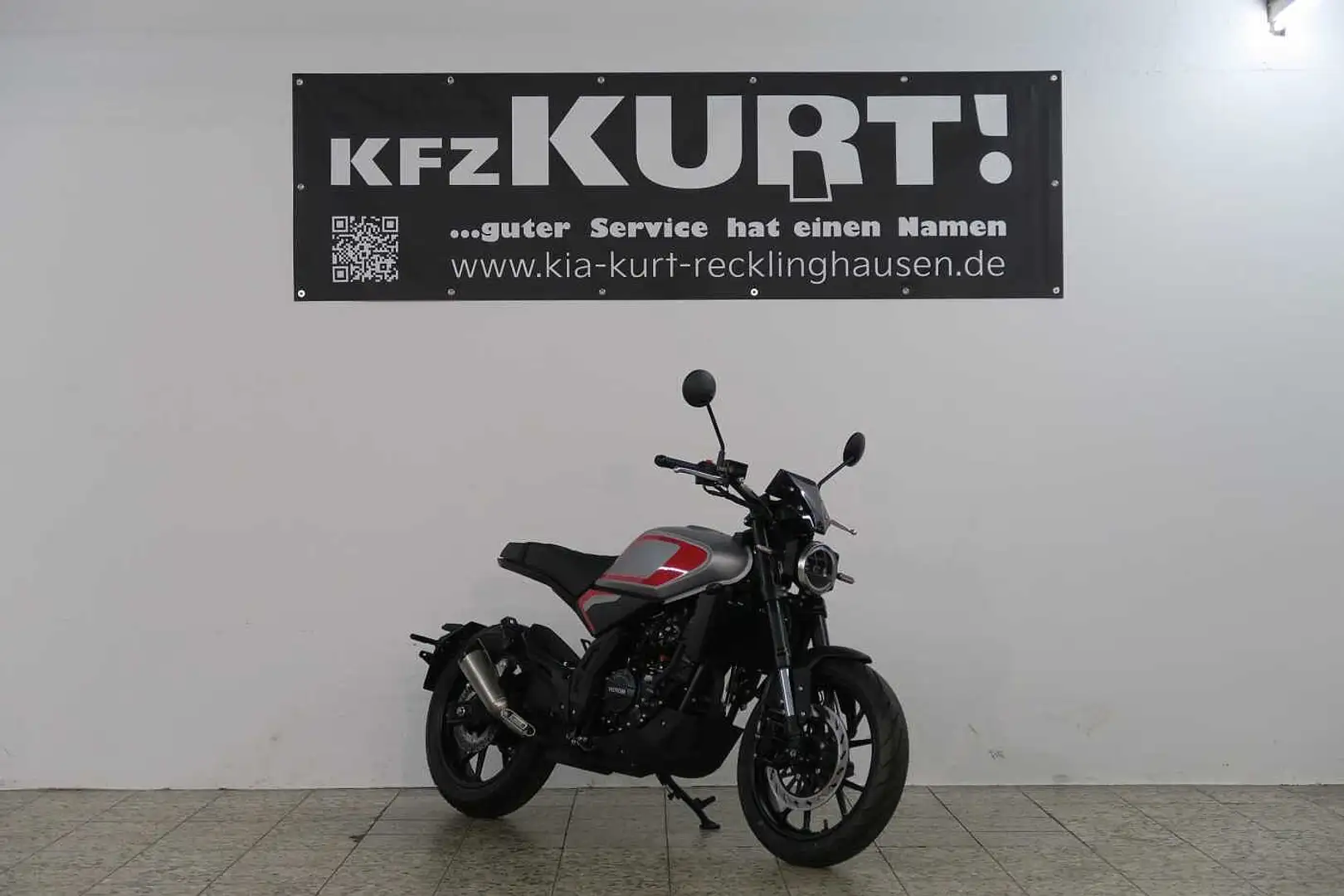 Motobi Motobi DL 125 CAFE RACER silber! Plateado - 1