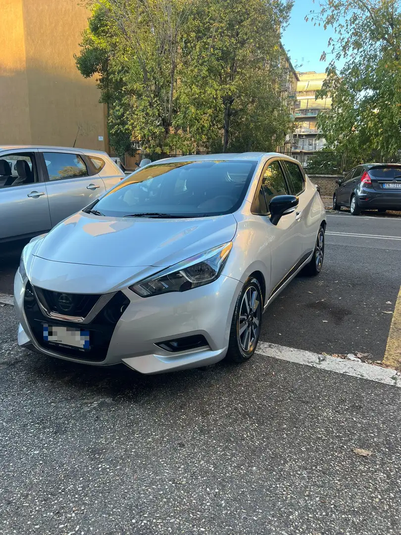 Nissan Micra Micra V 2017 1.5 dci Acenta 90cv Argento - 2