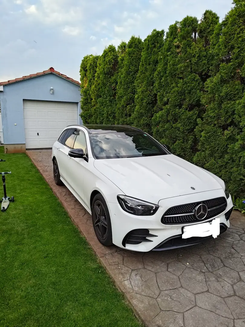 Mercedes-Benz E 300 E300e 9-Tronic | AMG | Burmester | Panorama Weiß - 2