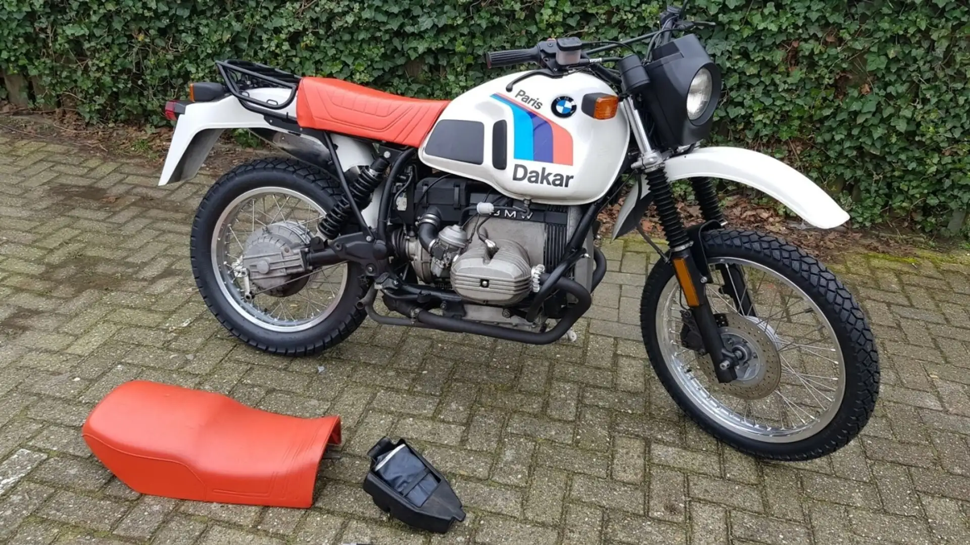 BMW R 80 GS Paris Dakar Blanco - 1