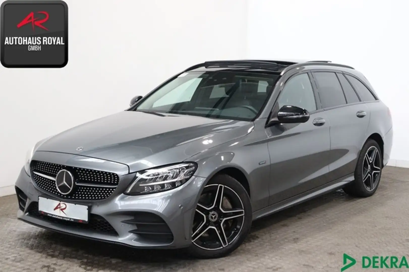 Mercedes-Benz C 300 de T AMG NIGHT BURMESTER,COMAND,HEADUP,SH Szary - 1